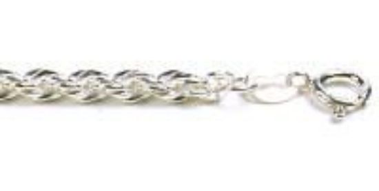 Picture of Sterling Silver French Rope Chain 30 Inch x 3mm