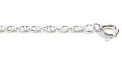 Picture of Sterling Silver Medium 15 Rope Chain 20 Inch x 1.8mm