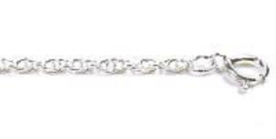 Picture of Sterling Silver Medium 15 Rope Chain 20 Inch x 1.8mm