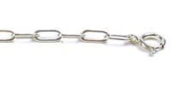 Picture of Sterling Silver Flat Cable Chain 18 Inch x 2.6mm