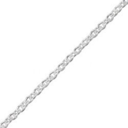 Picture of Sterling Silver Round Cable Chain 20 Inch x 1.3mm