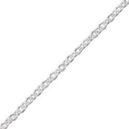 Picture of Sterling Silver Round Cable Chain 22 Inch x 1.30mm