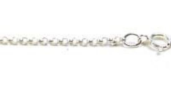 Picture of Sterling Silver Rolo Chain 18 Inch x 1.4mm