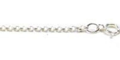Picture of Sterling Silver Rolo Chain 24 Inch x 1.4mm