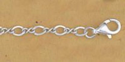 Picture of Sterling Silver Figure 8 Chain 16 Inch x 2.9mm