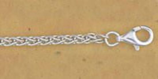 Picture of Sterling Silver Wheat Chain 18 Inch x 2.4mm