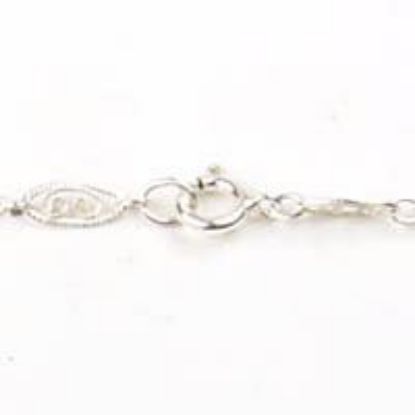 Picture of Sterling Silver Diamond Chain 20 Inch x 1mm<br />Made in Italy