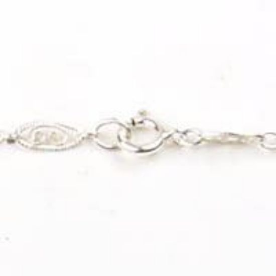 Picture of Sterling Silver Diamond Chain 20 Inch x 1mm<br />Made in Italy