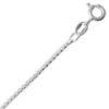 Picture of Sterling Silver Mirror Chain 20 Inch x 1.35mm<br />Made in Italy