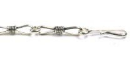 Picture of Sterling Silver Handmade Bracelet Chain 8 Inch