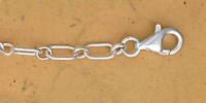 Picture of Sterling Silver Long And Short Chain Extension 4 Inch x 3.2mm
