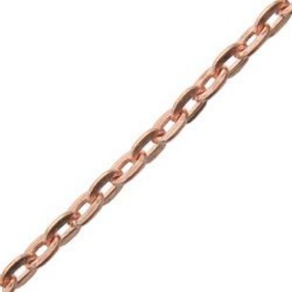 Picture of Copper Plated Cable Chain 2.35mm, 100 Foot Spool