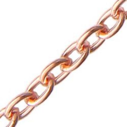 Picture of Copper Cable Bulk Chain 3.3mm<br />4 Foot Length