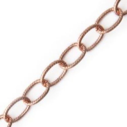 Picture of Copper Cable Stamped Bulk Chain 5.6mm<br />4 Foot Length