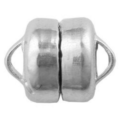 Picture of Sterling Silver Magnetic Clasp 6x8mm