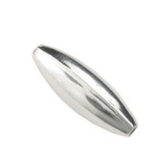 Picture of Sterling Silver Melon Seam Bead 7x25mm