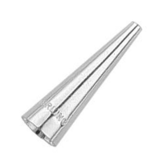Picture of Sterling Silver Long Cone, 3/4" x 6mm Base