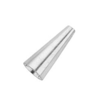 Picture of Sterling Silver Long Cone, 1/2" x 5mm Base