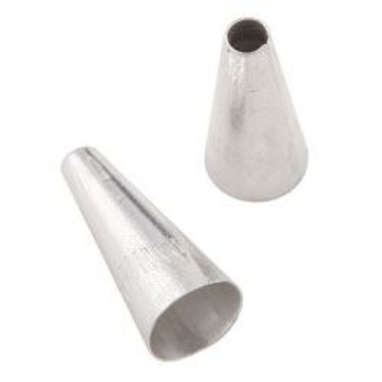 Picture of Sterling Silver Long Cone, 7/16" x 5mm Base