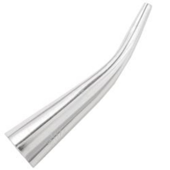 Picture of Sterling Silver Curved Long Cone, 1-3/4" x 9mm Base