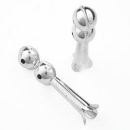 Picture of Sterling Silver Blossom Two Bead 7mm