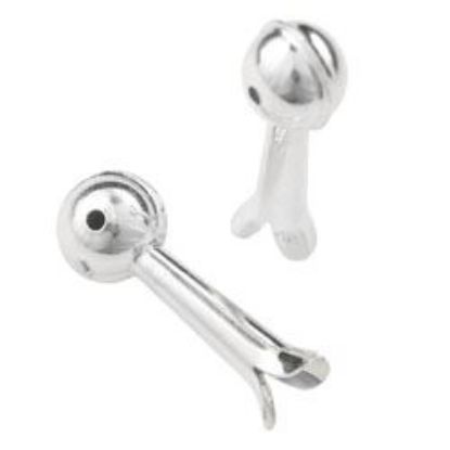 Picture of Sterling Silver Blossom Bead 8mm