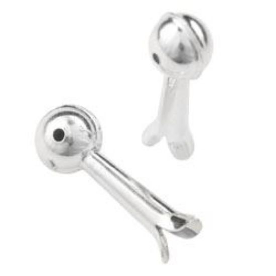 Picture of Sterling Silver Blossom Bead 8mm