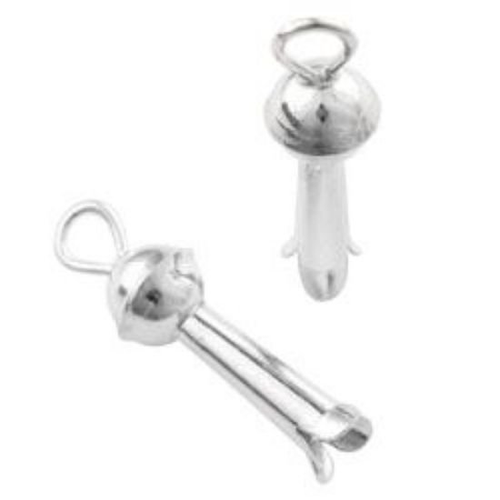 Picture of Sterling Silver Blossom Bead Loop 6mm