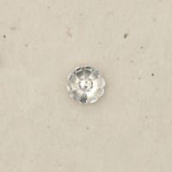 Picture of Sterling Silver Stamped Rosette Small 1/4"<br />10 Pieces
