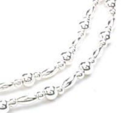 Picture of Sterling Silver Small Melon Bead Kit 22"