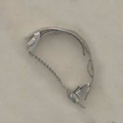 Picture of Nickel Plated Ponytail Barrettes, 10 Barrettes