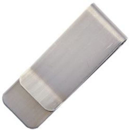 Picture of Nickel Silver Unfinished Money Clip, 3/4" Wide, 20 Gauge
