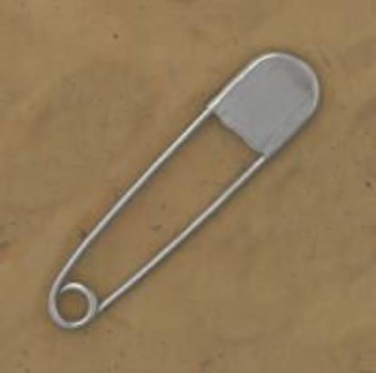 Picture of Nickel Plated Safety Pin Small, 3-1/4"