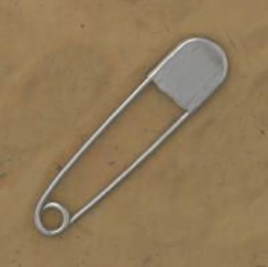 Picture of Nickel Plated Safety Pin Small, 3-1/4"