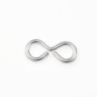 Picture of Silver Plated Eyes 22 Gauge Inside Diameter 2.7mm<br />10 Eyes