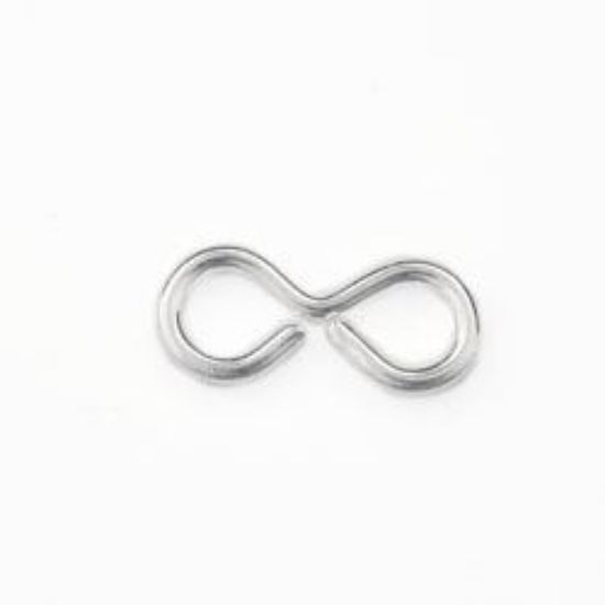 Picture of Silver Plated Eyes 22 Gauge Inside Diameter 2.7mm<br />10 Eyes