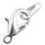 Picture of Silver Plated Trigger Clasp 5x10mm<br />10 Trigger Clasps