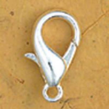 Picture of Silver Plated Trigger Clasp 9x18mm, 10pcs