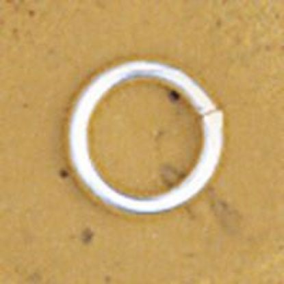 Picture of Silver Plated Round Jump Ring 5mm, 0.032", Sold per pkg of 50