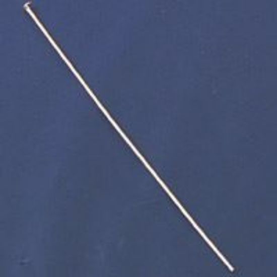 Picture of Silver Plated Head Pins, 2-1/2" x 22ga, Sold per pkg of 50
