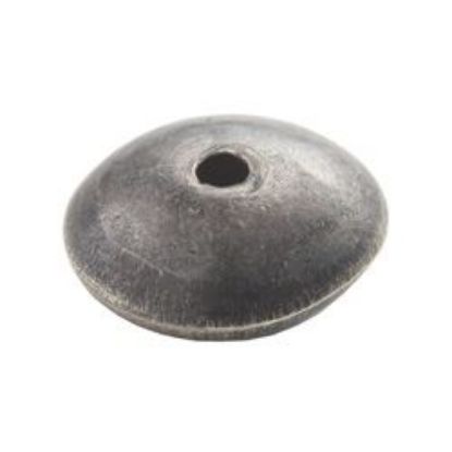 Picture of Sterling Silver Handmade Rondelle Bead 8x15mm