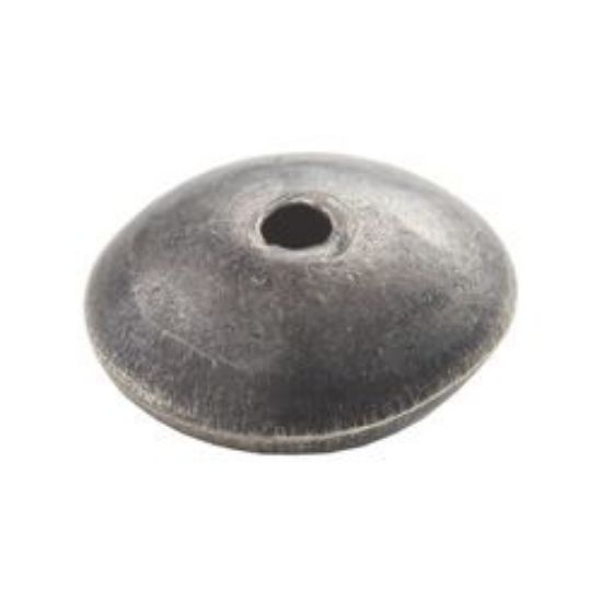 Picture of Sterling Silver Handmade Rondelle Bead 8x15mm