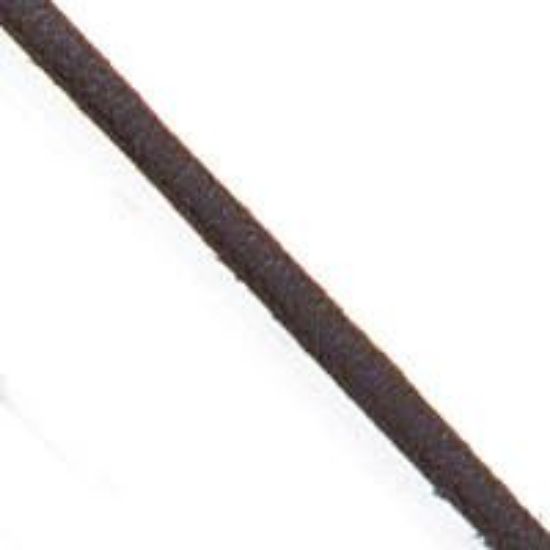 Picture of Brown Leather 3/32" Lace, Sold by the Yard