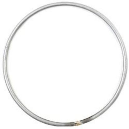 Picture of Metal Dream Catcher Ring, Approx. 4" Diameter, 8 gauge (0.128"), Sold individually, Imported.