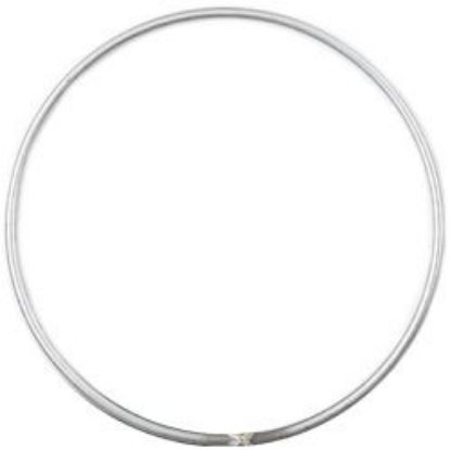 Picture of Metal Dream Catcher Ring, Approx. 5" Diameter, 8 gauge (0.128"), Sold individually, Imported.