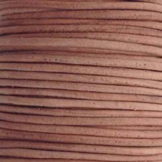 Picture of Natural Leather Lace 1mm<br />Sold per 10-yard spool