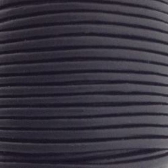 Picture of Black Leather Lace 1.5mm<br />Sold per 10-yard spool