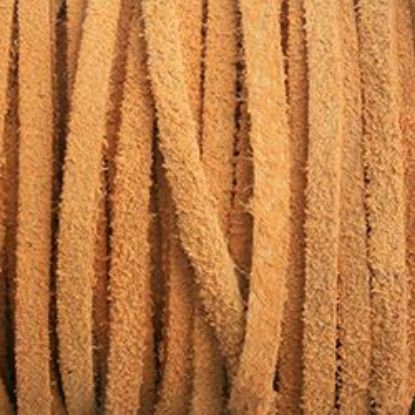 Picture of Camel Suede Lace 3mm<br />Sold per 20-yard spool