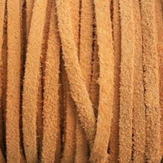 Picture of Camel Suede Lace 3mm<br />Sold per 20-yard spool