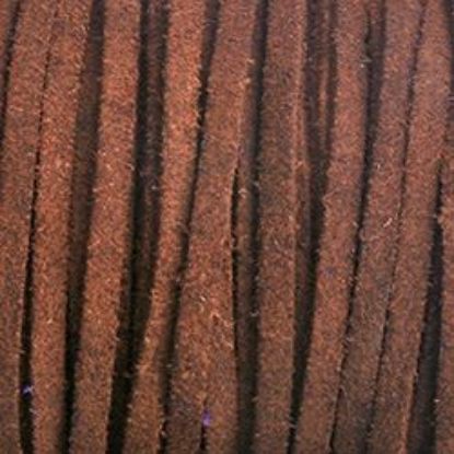 Picture of Brown Suede Lace 3mm<br />Sold per 20-yard spool